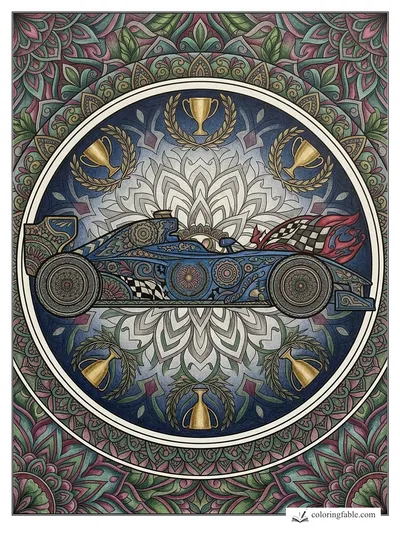Colored example of this coloring page