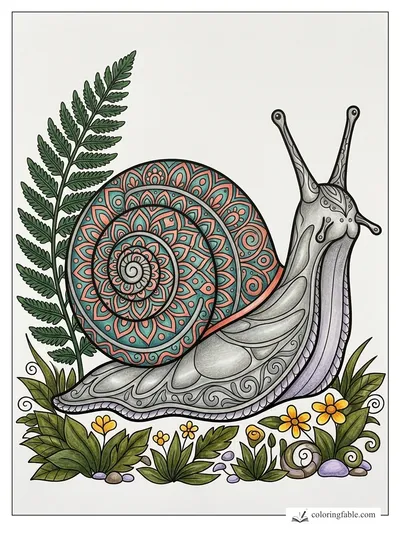 Colored example of this coloring page