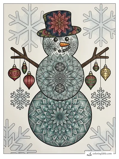 Colored example of this coloring page