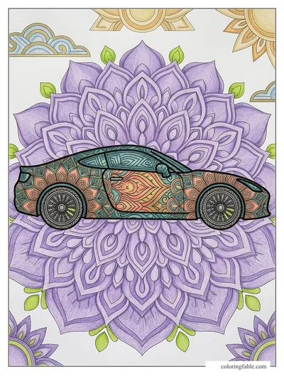Colored example of this coloring page