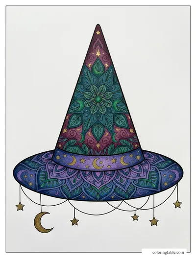 Colored example of this coloring page