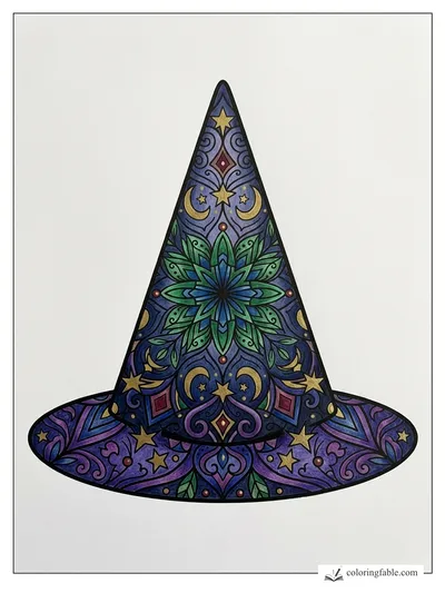 Colored example of this coloring page