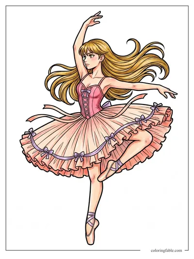 Colored example of this coloring page
