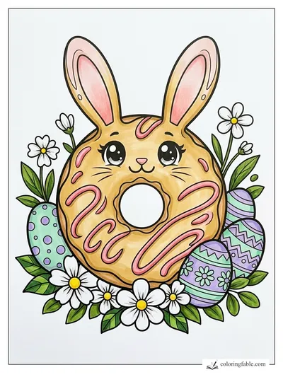 Colored example of this coloring page
