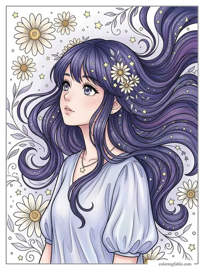 Colored example of this coloring page