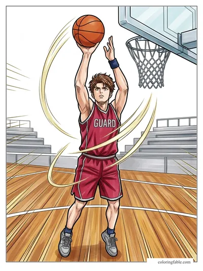 Colored example of this coloring page