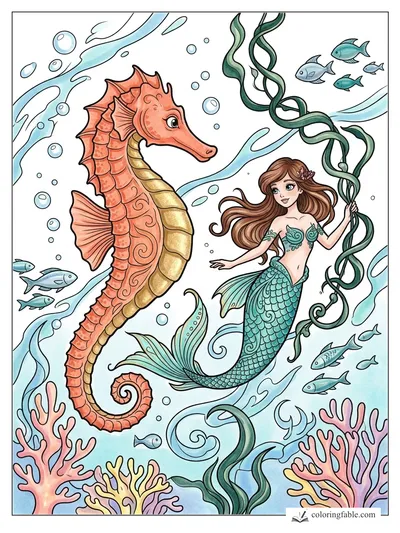 Colored example of this coloring page