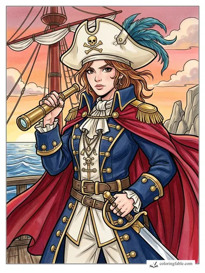 Colored example of this coloring page