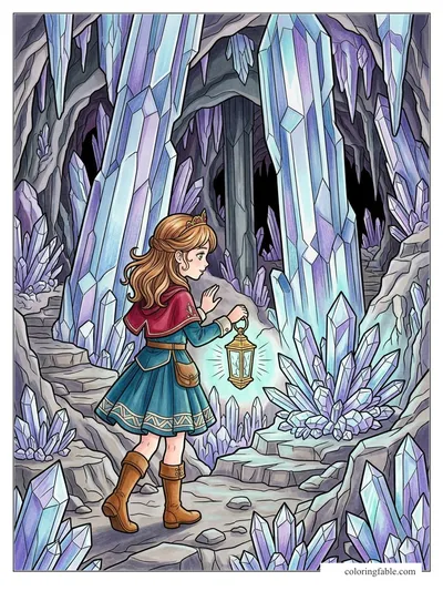 Colored example of this coloring page