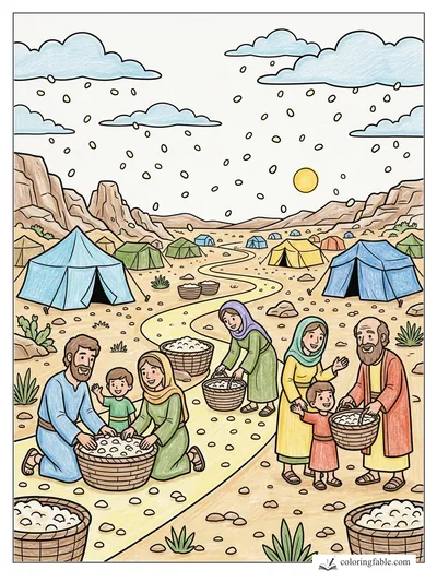 Colored example of this coloring page