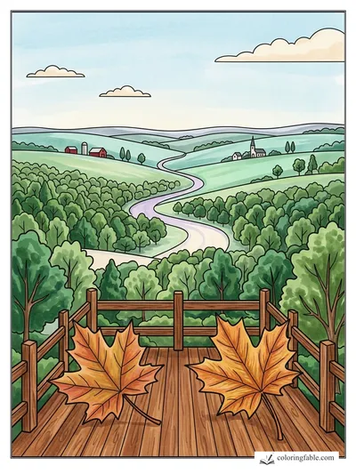 Colored example of this coloring page