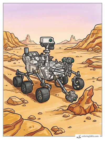 Colored example of this coloring page