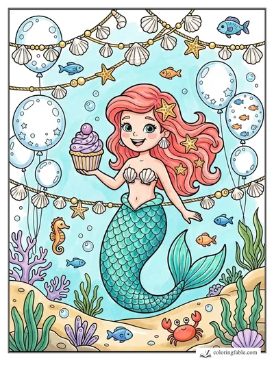 Colored example of this coloring page