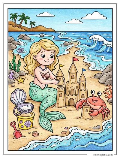 Colored example of this coloring page