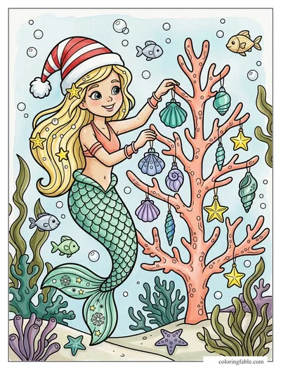 Colored example of this coloring page