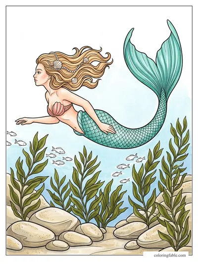 Colored example of this coloring page