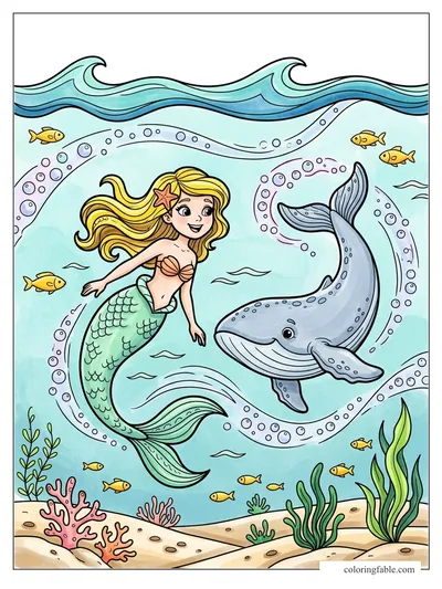 Colored example of this coloring page