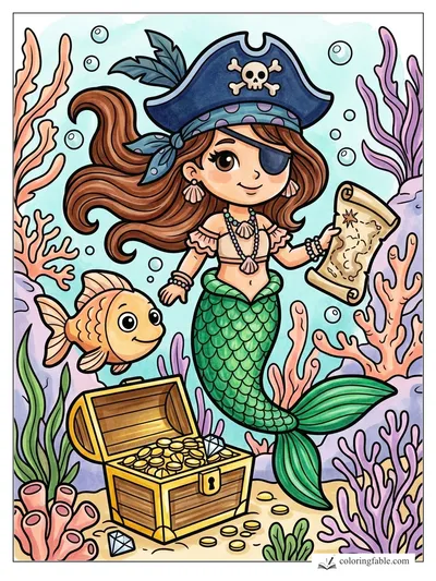 Colored example of this coloring page