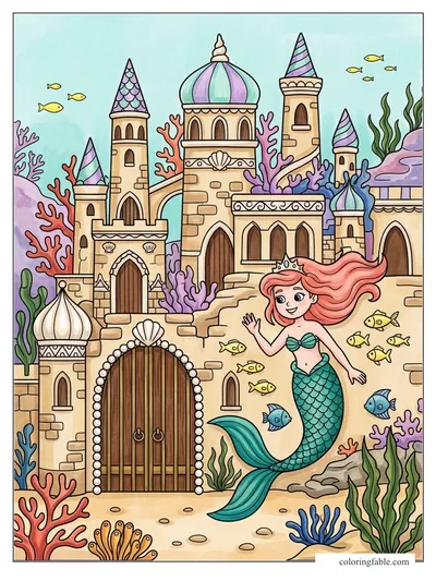 Colored example of this coloring page