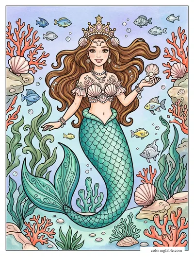 Colored example of this coloring page