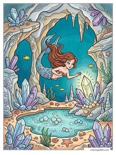 Colored example of this coloring page