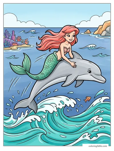 Colored example of this coloring page