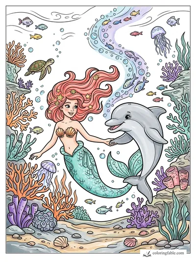 Colored example of this coloring page
