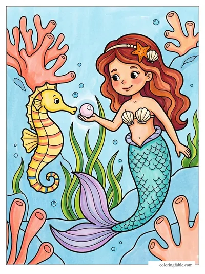 Colored example of this coloring page