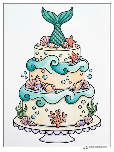 Colored example of this coloring page