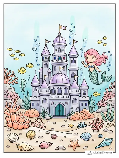 Colored example of this coloring page