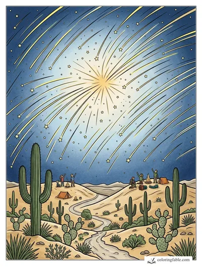 Colored example of this coloring page