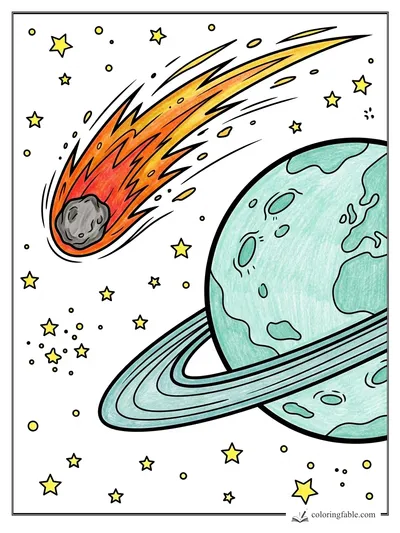 Colored example of this coloring page