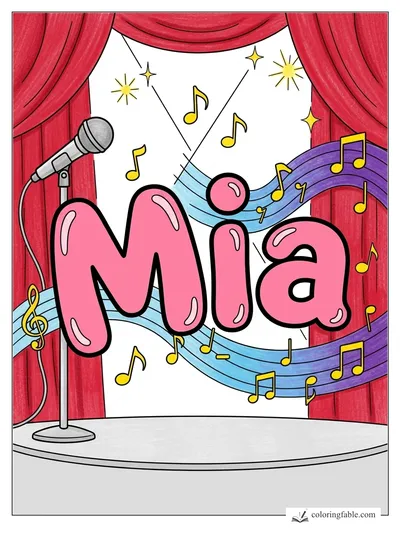 Colored example of this coloring page