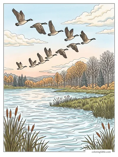 Colored example of this coloring page