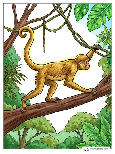 Colored example of this coloring page