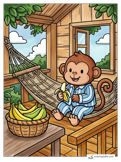 Colored example of this coloring page