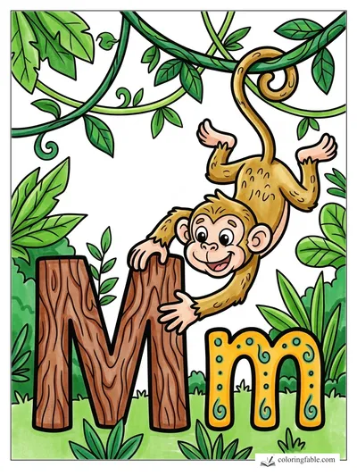 Colored example of this coloring page