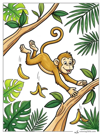 Colored example of this coloring page