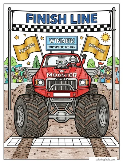 Colored example of this coloring page