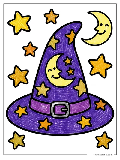 Colored example of this coloring page