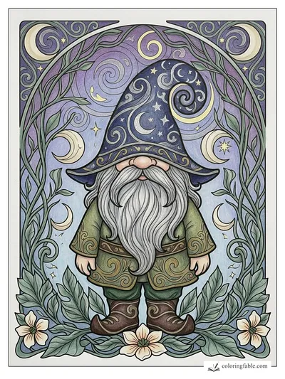 Colored example of this coloring page