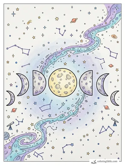 Colored example of this coloring page