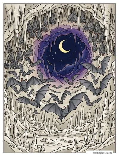 Colored example of this coloring page
