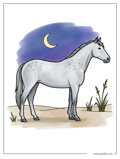Colored example of this coloring page