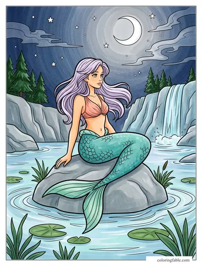 Colored example of this coloring page