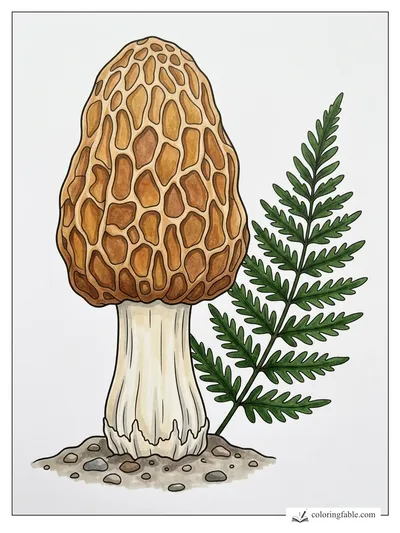 Colored example of this coloring page