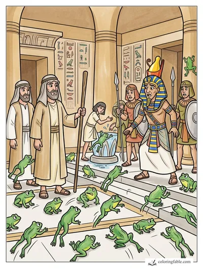 Colored example of this coloring page