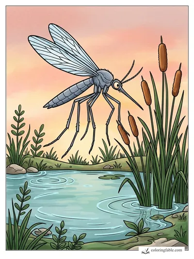 Colored example of this coloring page