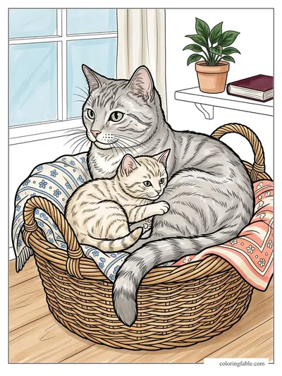 Colored example of this coloring page
