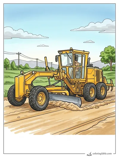 Colored example of this coloring page